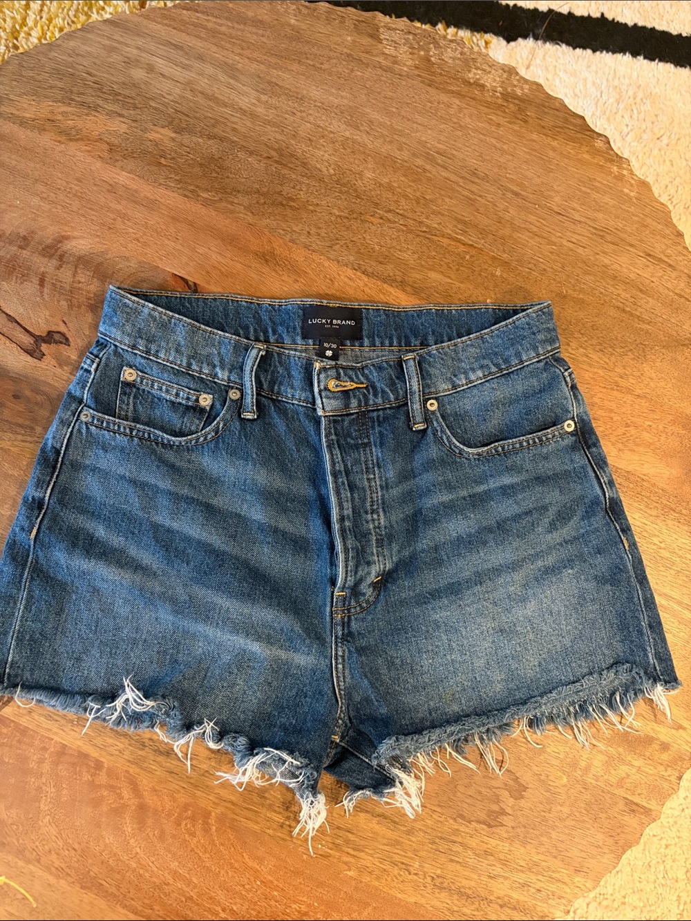 Lucky Brand Women's Blue Denim Jean Shorts